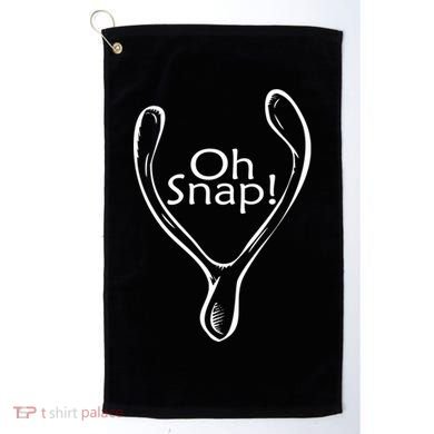 Oh Snap Wishbone Golf Towel