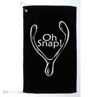 Oh Snap Wishbone Golf Towel thumb 0
