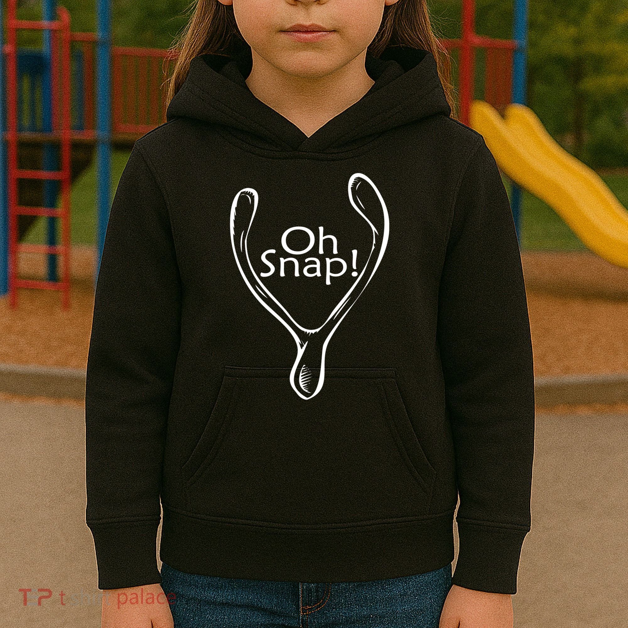 Oh Snap Wishbone Kids Hoodie
