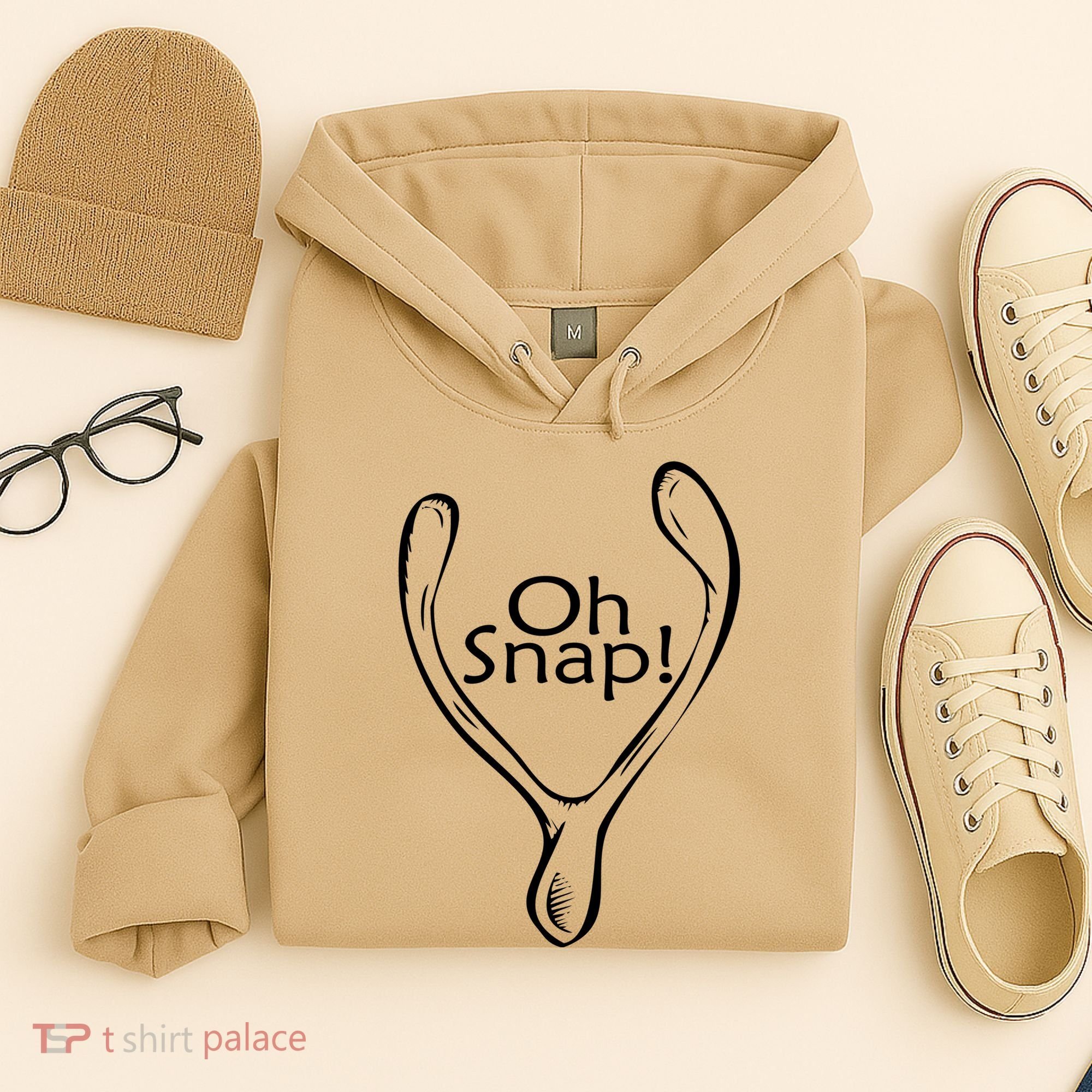 Oh Snap Wishbone Hoodie