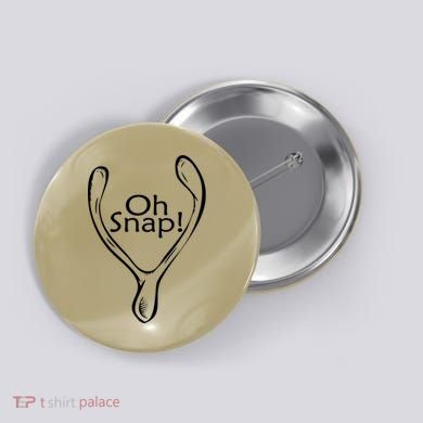 Oh Snap Wishbone Button