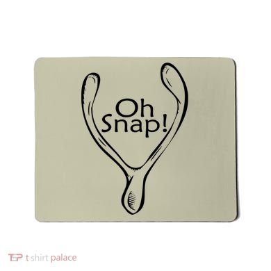 Oh Snap Wishbone Mousepad