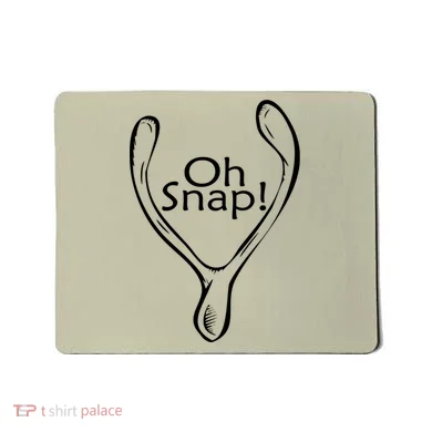 Oh Snap Wishbone Mousepad