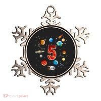 Outer Space 5 Years Old 5th Birthday Boys Planets Astronaut Ornament thumb 0
