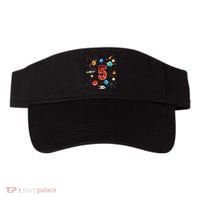 Outer Space 5 Years Old 5th Birthday Boys Planets Astronaut Visor thumb 0
