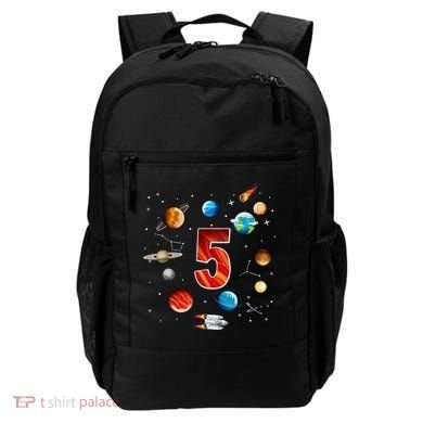 Outer Space 5th Birthday Boy Astronaut Backpack