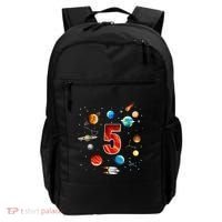 Outer Space 5th Birthday Boy Astronaut Backpack thumb 0
