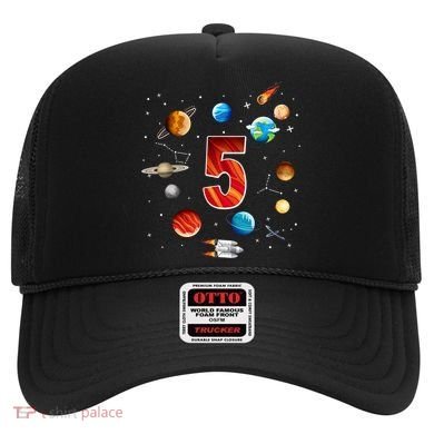 Outer Space 5th Birthday Boy Astronaut Hat