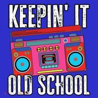 Old School 80s 90s Retro Boombox Music Keepin It Old School Long Sleeve Shirt thumb 2
