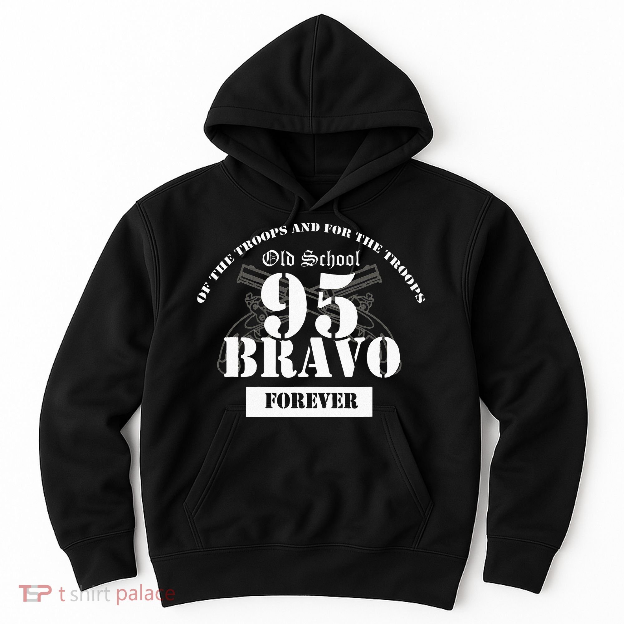 Old School 95 Bravo Military Police Hoodie