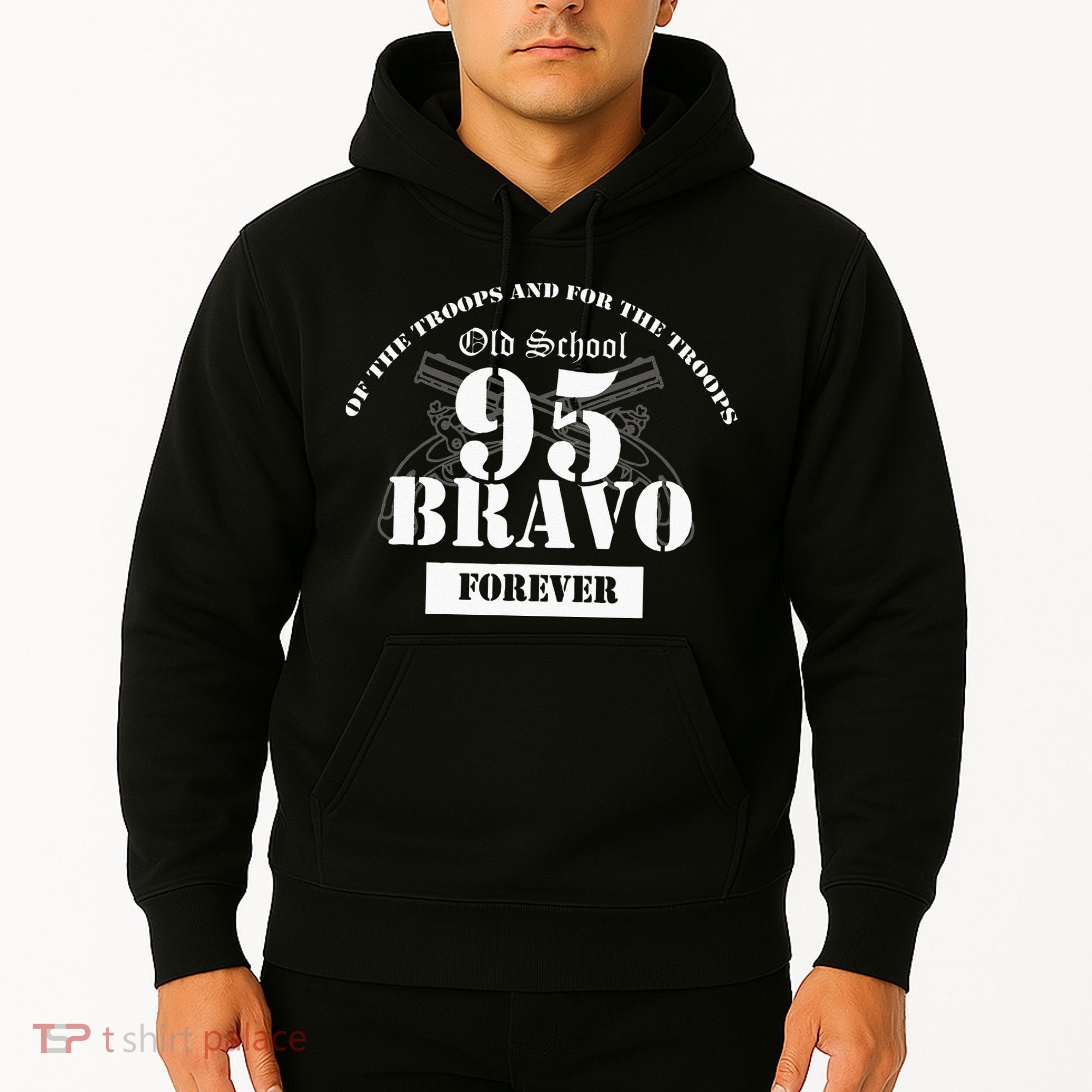 Old School 95 Bravo Military Police Hoodie
