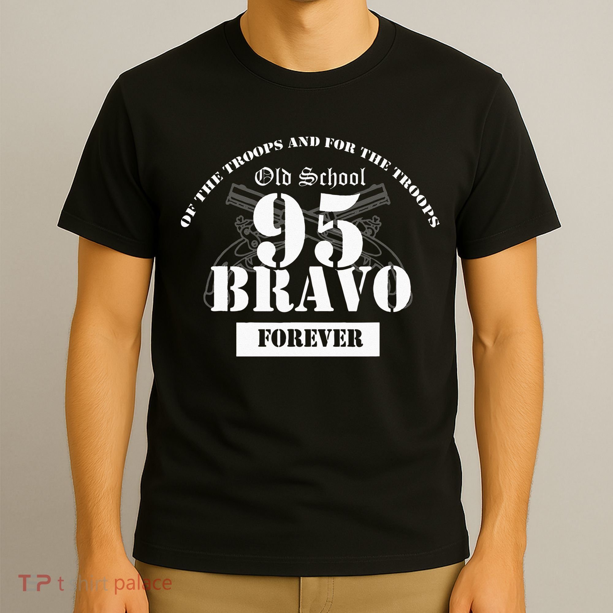 Old School 95 Bravo Military Police T-Shirt