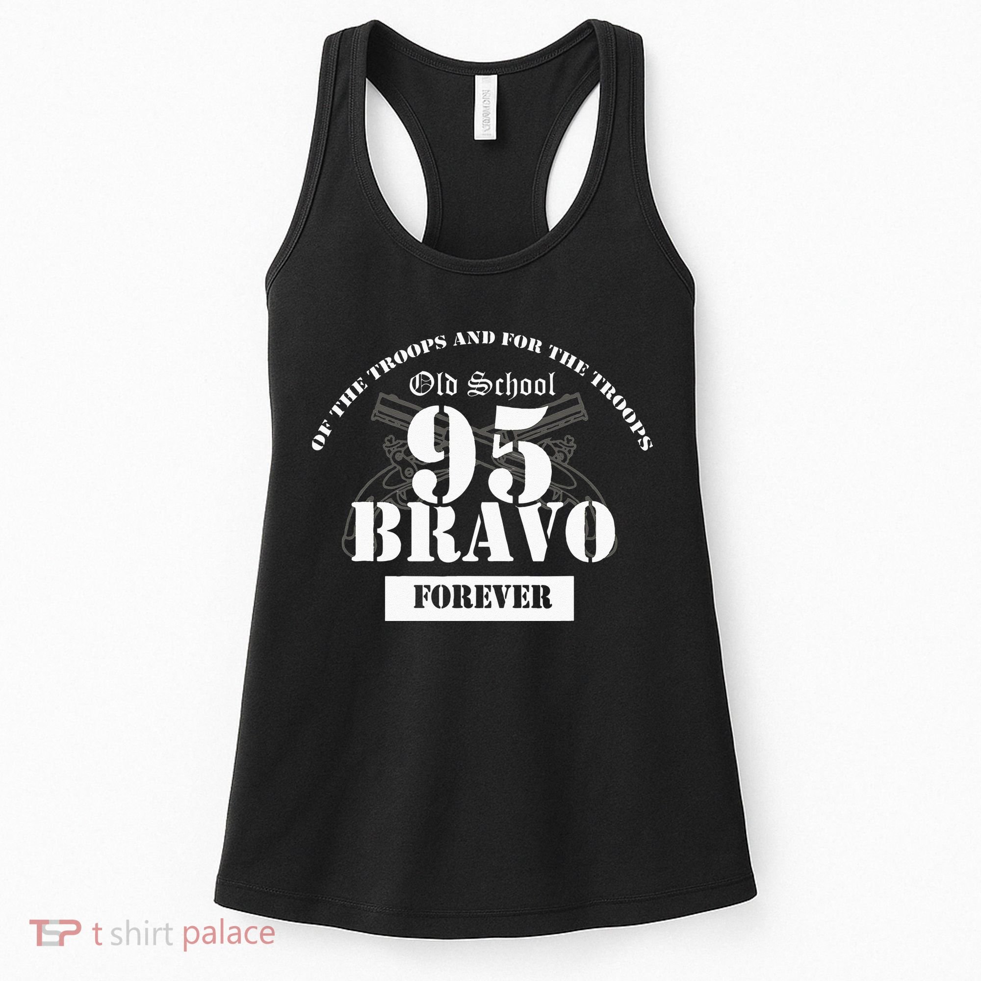 Old School 95 Bravo Military Police Women's Tank Top