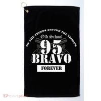 Old School 95 Bravo Military Police Golf Towel thumb 0