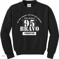 Old School 95 Bravo Military Police Kids Sweatshirt thumb 0