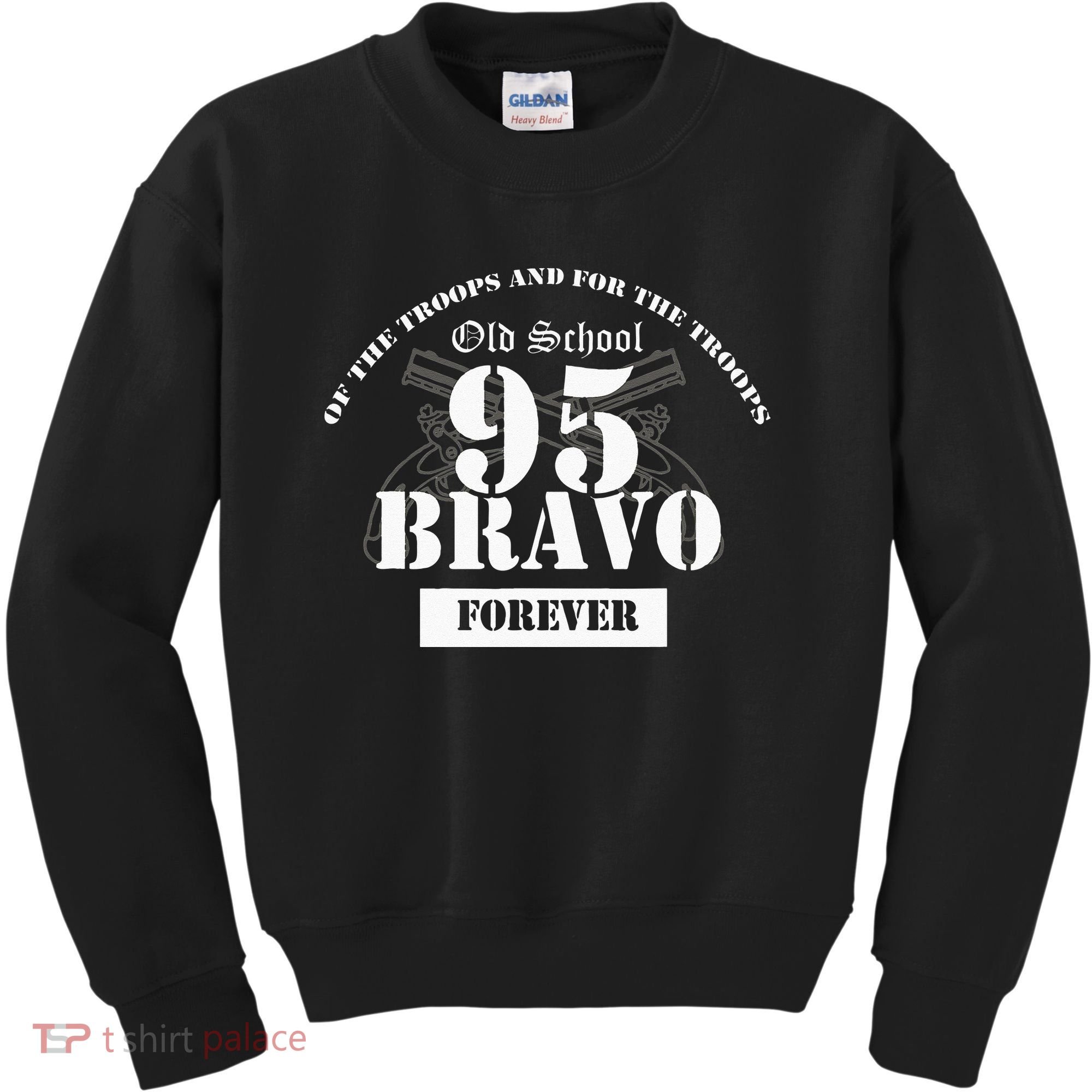 Old School 95 Bravo Military Police Kids Sweatshirt