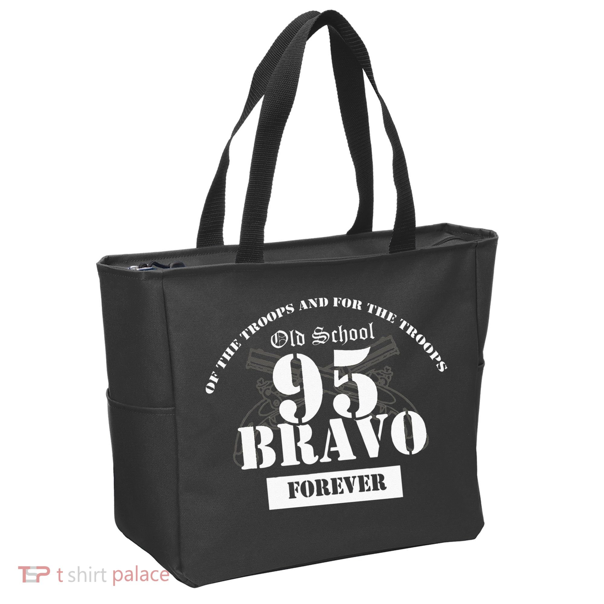 Old School 95 Bravo Military Police Tote Bag