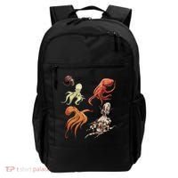 Octopus Sea Animals Species Backpack thumb 0