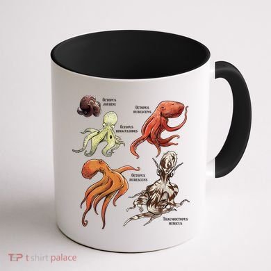 Octopus Sea Animals Species Coffee Mug back