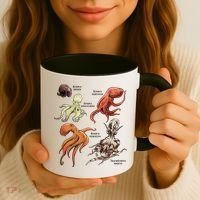 Octopus Sea Animals Species Coffee Mug thumb 3