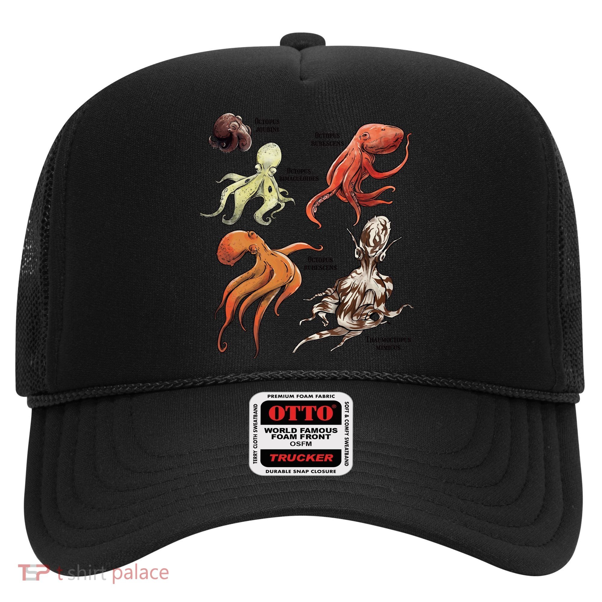 Octopus Sea Animals Species Hat