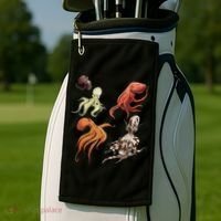 Octopus Sea Animals Species Golf Towel thumb 2
