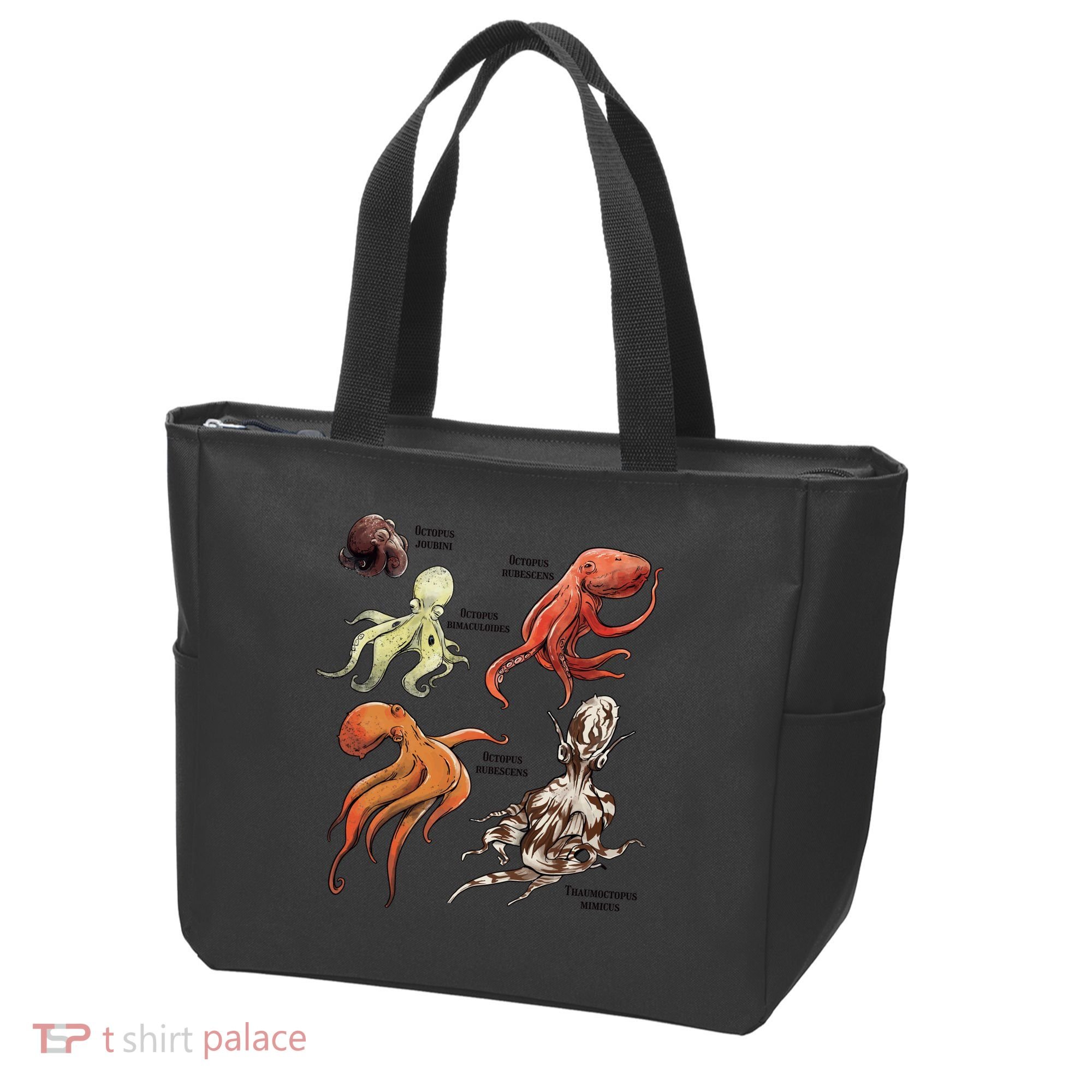 Octopus Sea Animals Species Tote Bag