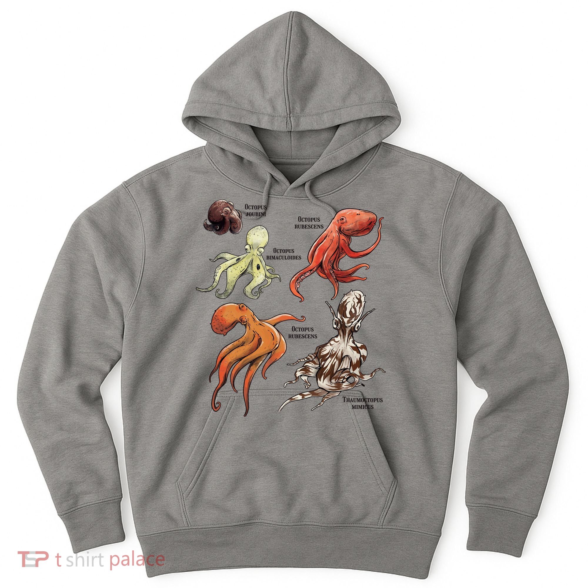 Octopus Sea Animals Species Hoodie