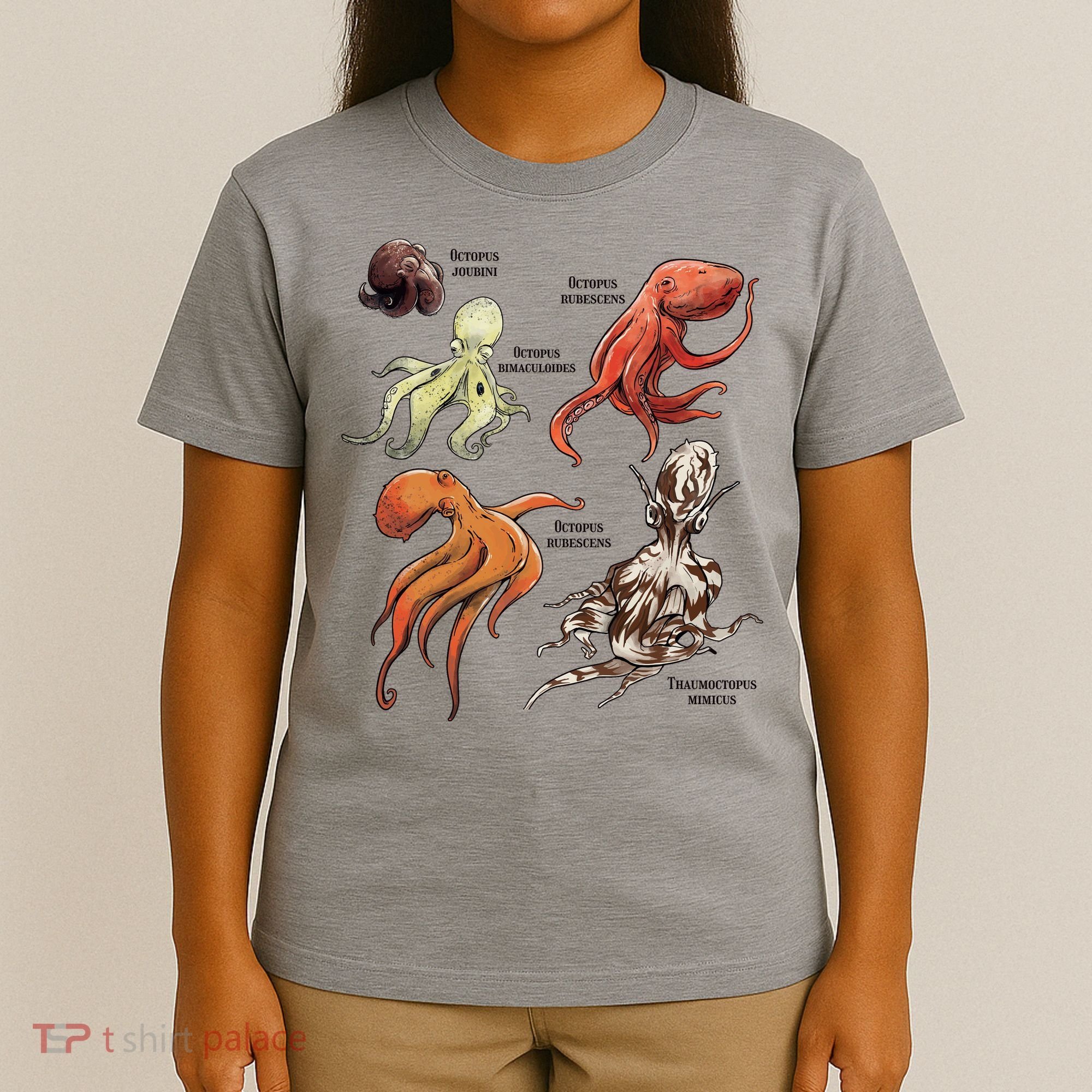 Octopus Sea Animals Species T-Shirt