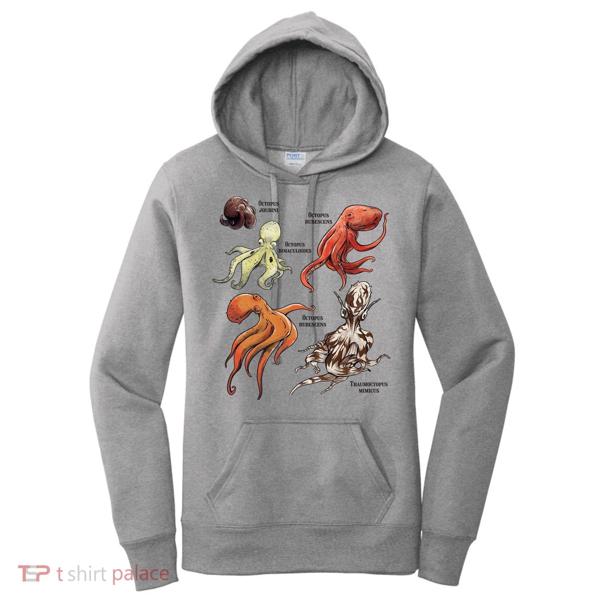 Octopus Sea Animals Species Women's Hoodie