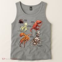 Octopus Sea Animals Species Tank Top thumb 2