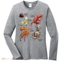 Octopus Sea Animals Species Women's Long Sleeve Shirt thumb 0