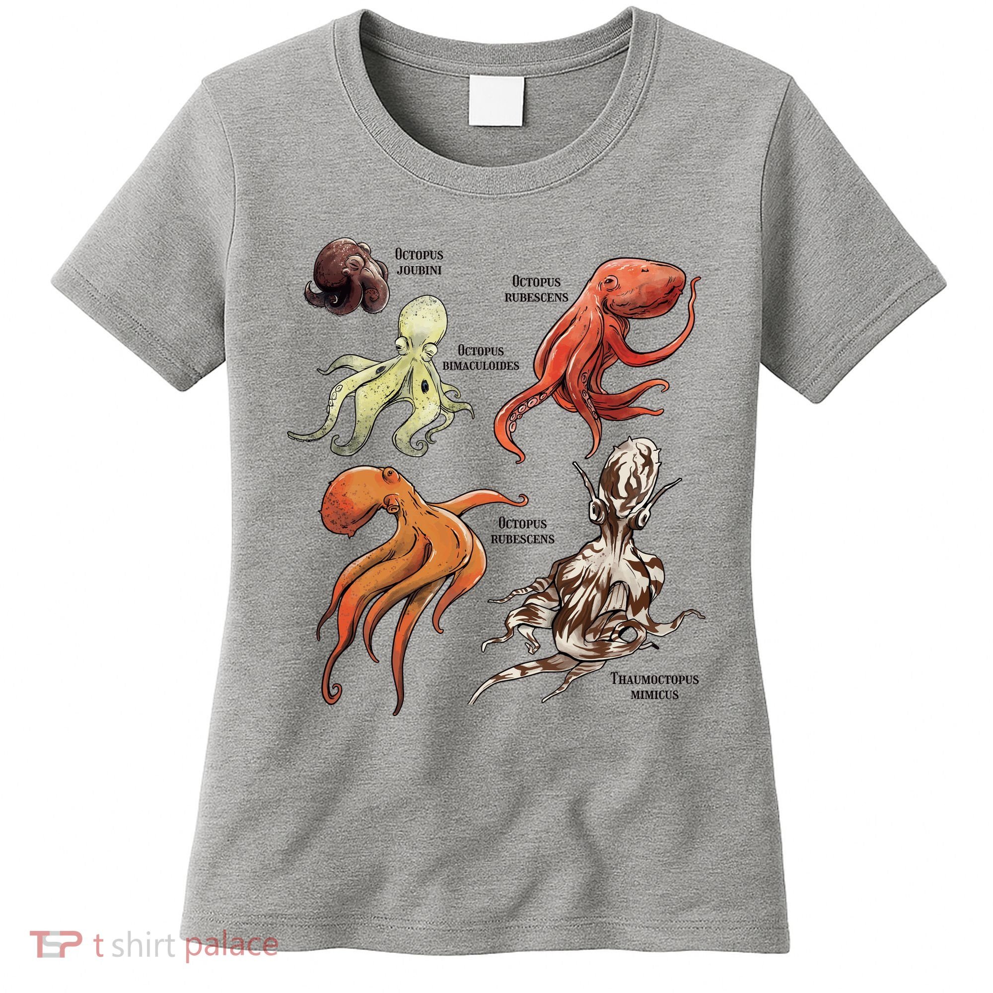 Octopus Sea Animals Species Women's T-Shirt