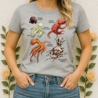 Octopus Sea Animals Species Women's T-Shirt thumb 2