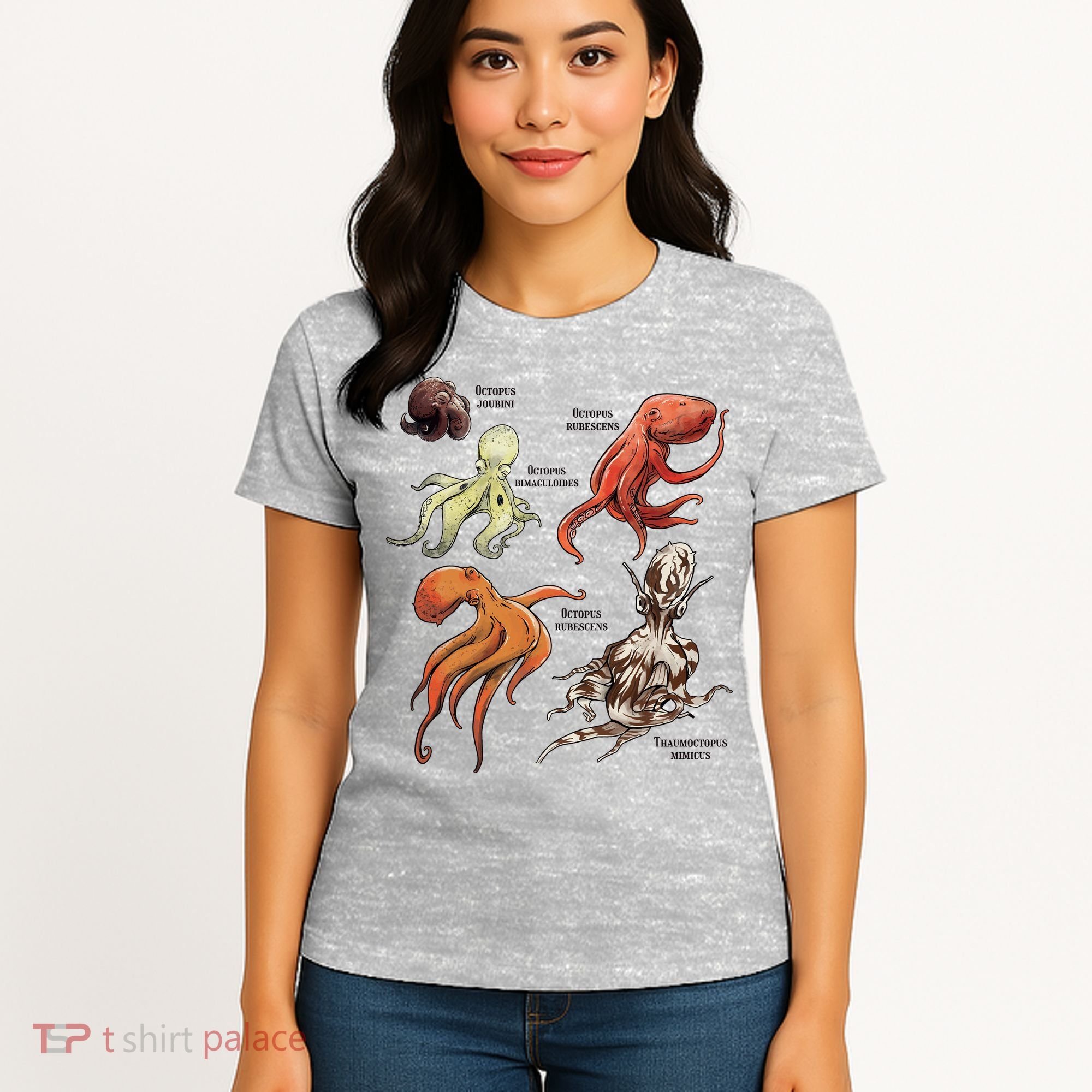 Octopus Sea Animals Species Women's T-Shirt