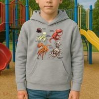 Octopus Sea Animals Species Kids Hoodie thumb 2