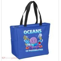 Octopus Sea Animal Summer Reading Oceans Of Possibilities Gift Tote Bag thumb 2