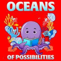 Octopus Sea Animal Summer Reading Oceans Of Possibilities Gift Santa Hat thumb 1