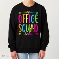 Office Squad Administrative Assistant Admin School Secretary Women's Sweatshirt thumb 0