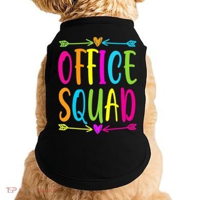 Office Squad Administrative Assistant Admin School Secretary Doggie Tank