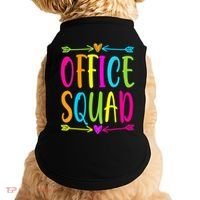 Office Squad Administrative Assistant Admin School Secretary Doggie Tank thumb 0