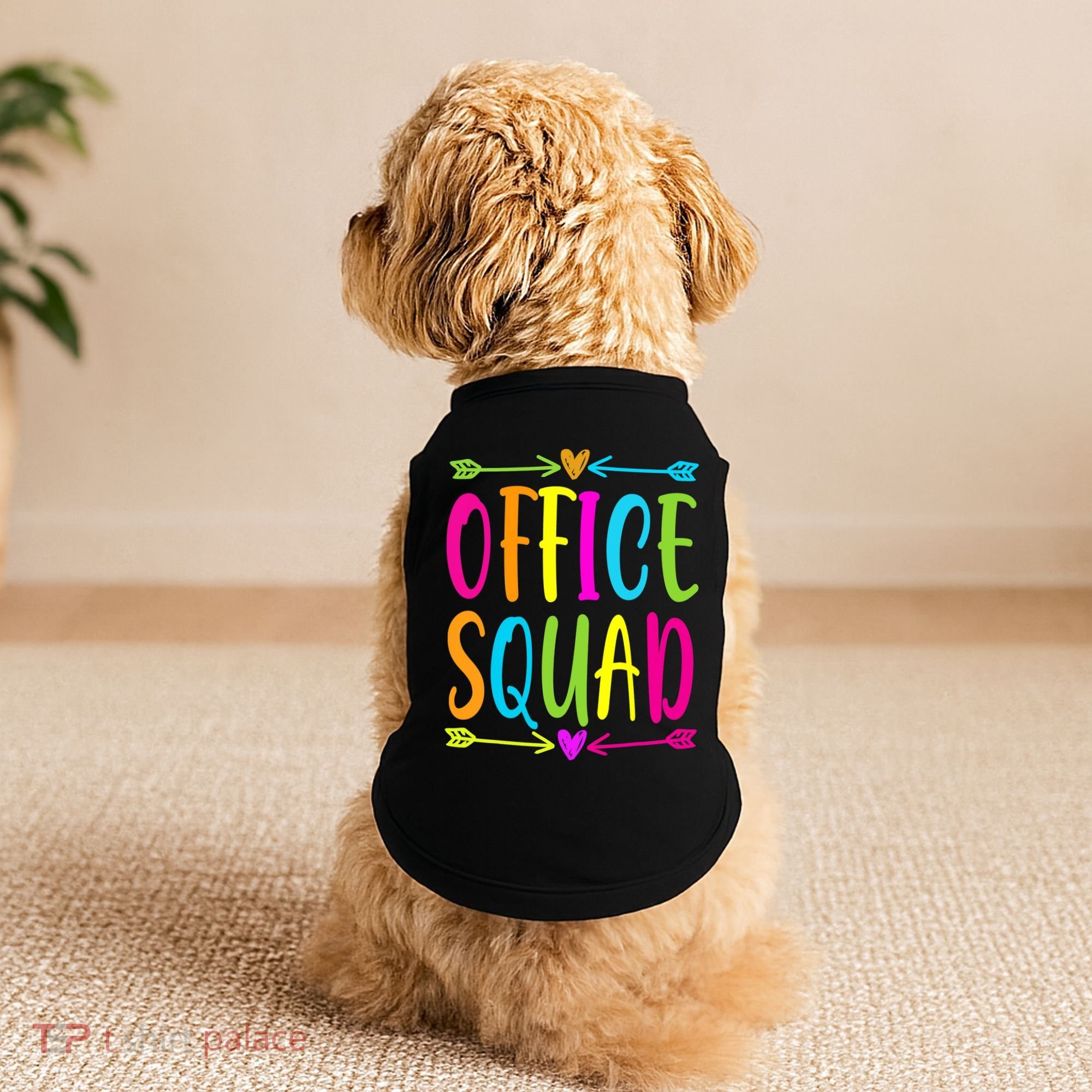 Office Squad Administrative Assistant Admin School Secretary Doggie Tank
