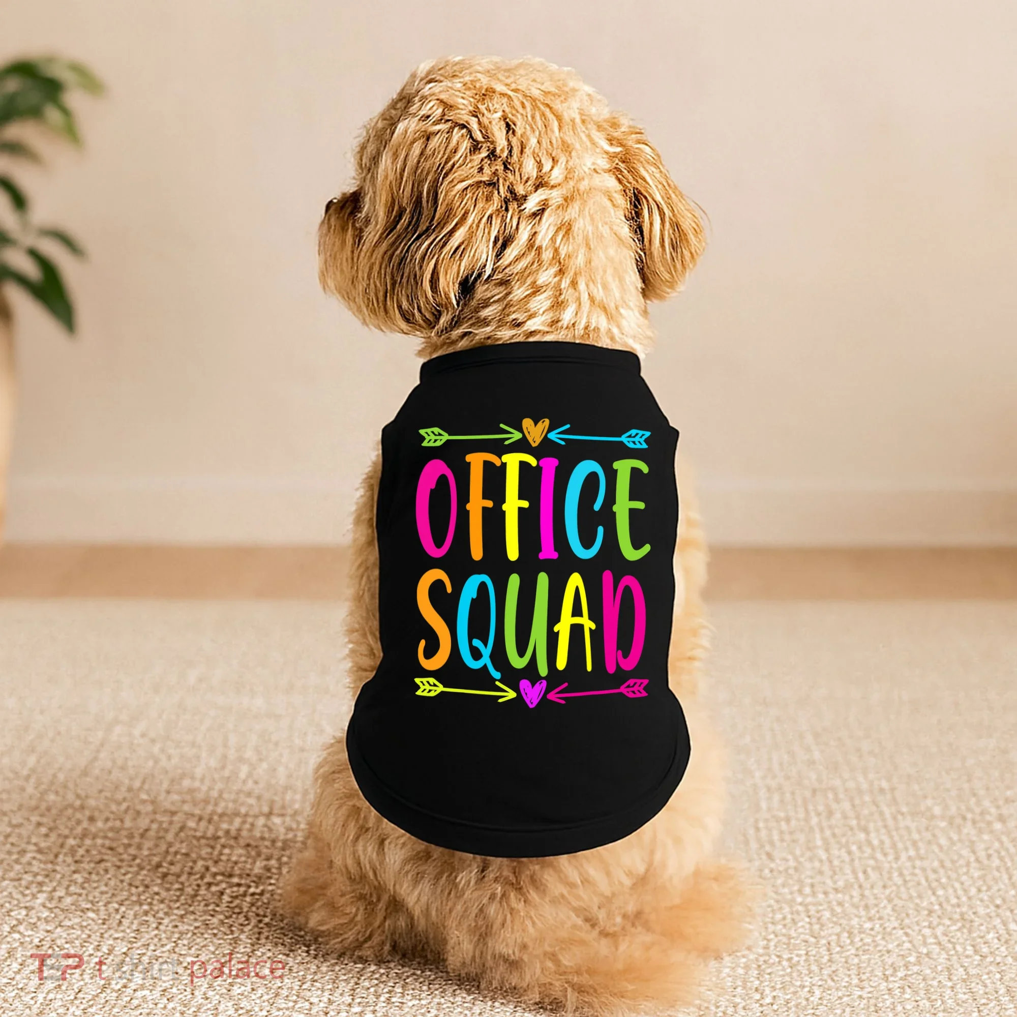 Office Squad Administrative Assistant Admin School Secretary Doggie Tank
