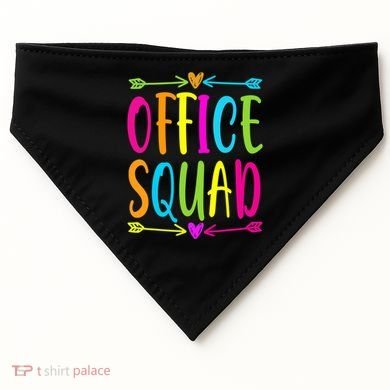 Office Squad Administrative Assistant Admin School Secretary USA-Made Doggie Bandana