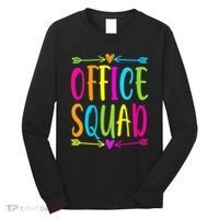 Office Squad Administrative Assistant Admin School Secretary Long Sleeve Shirt thumb 0