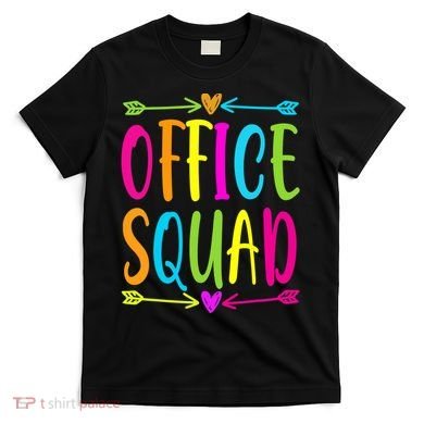 Office Squad Administrative Assistant Admin School Secretary T-Shirt