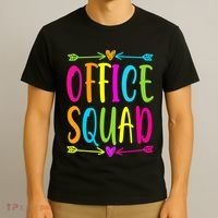 Office Squad Administrative Assistant Admin School Secretary T-Shirt thumb 3