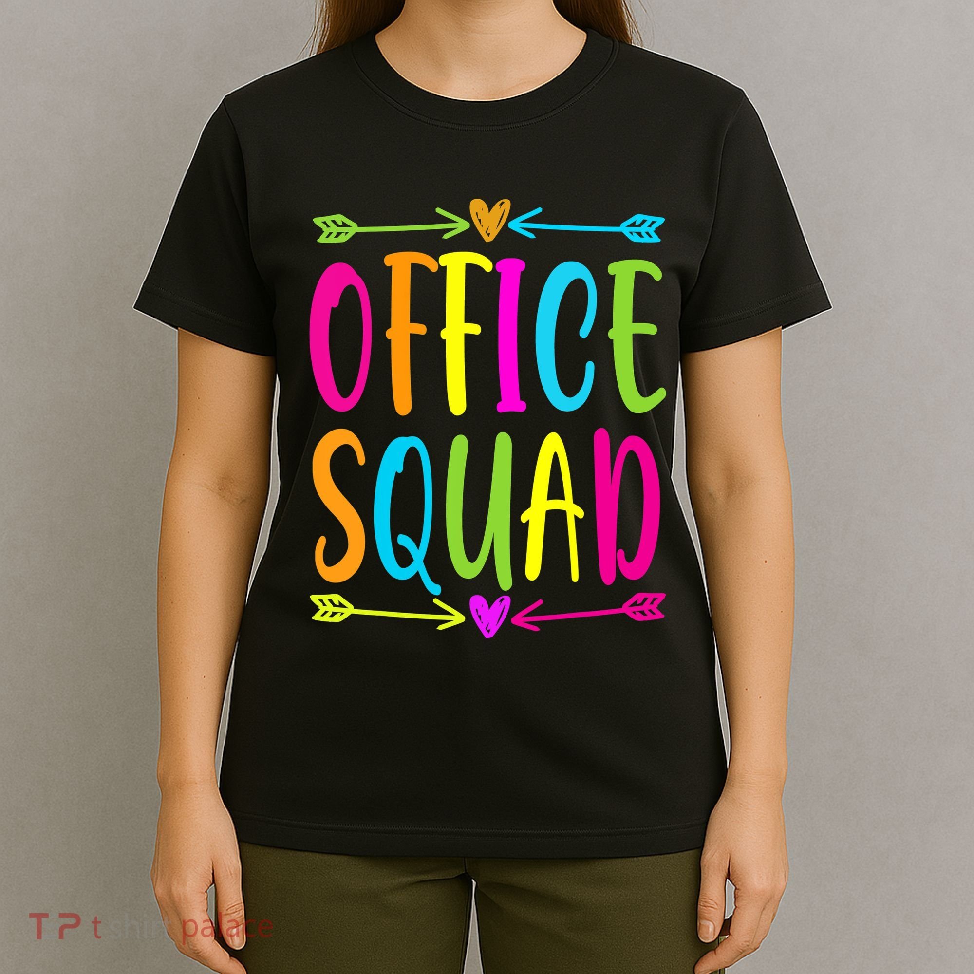 Office Squad Administrative Assistant Admin School Secretary T-Shirt