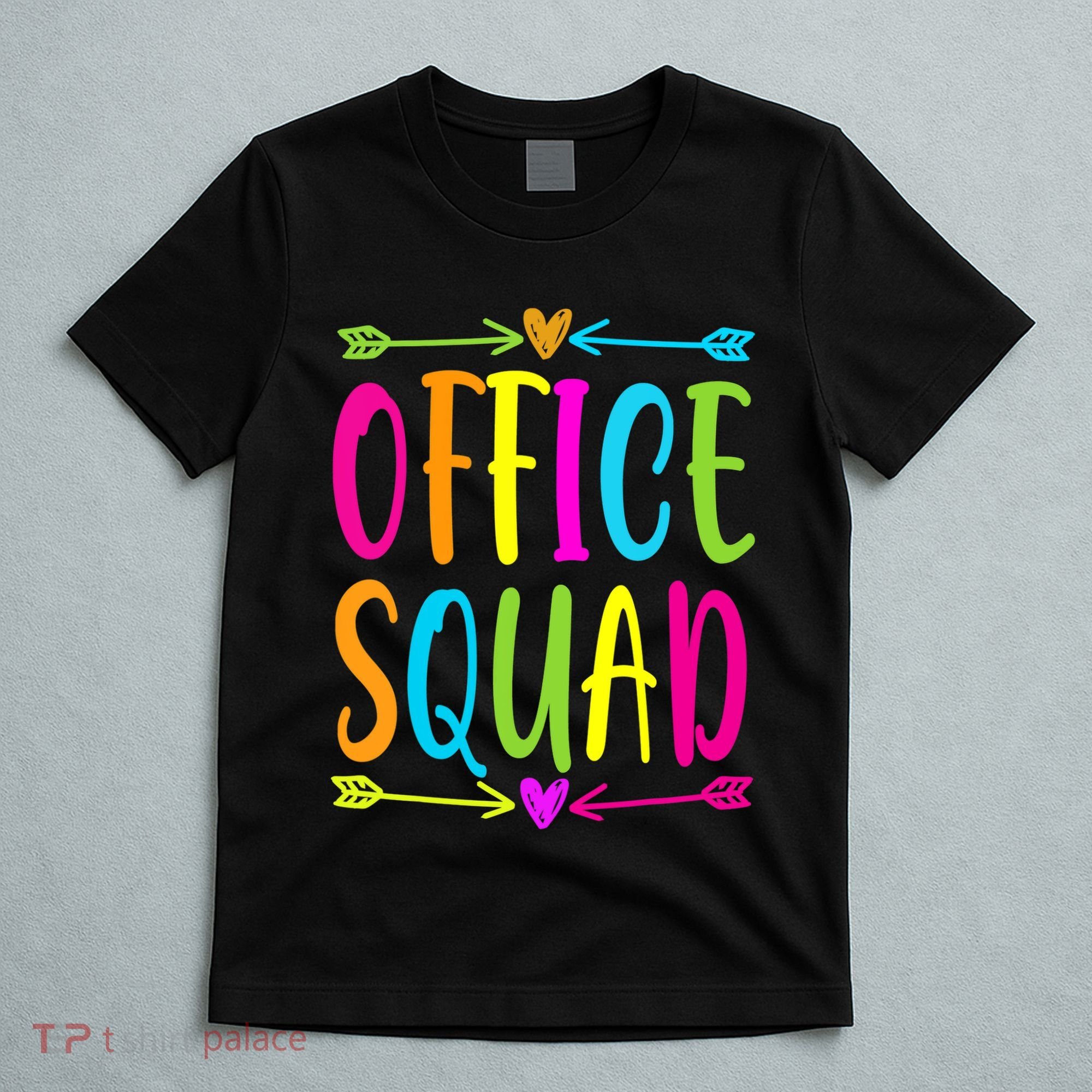 Office Squad Administrative Assistant Admin School Secretary T-Shirt