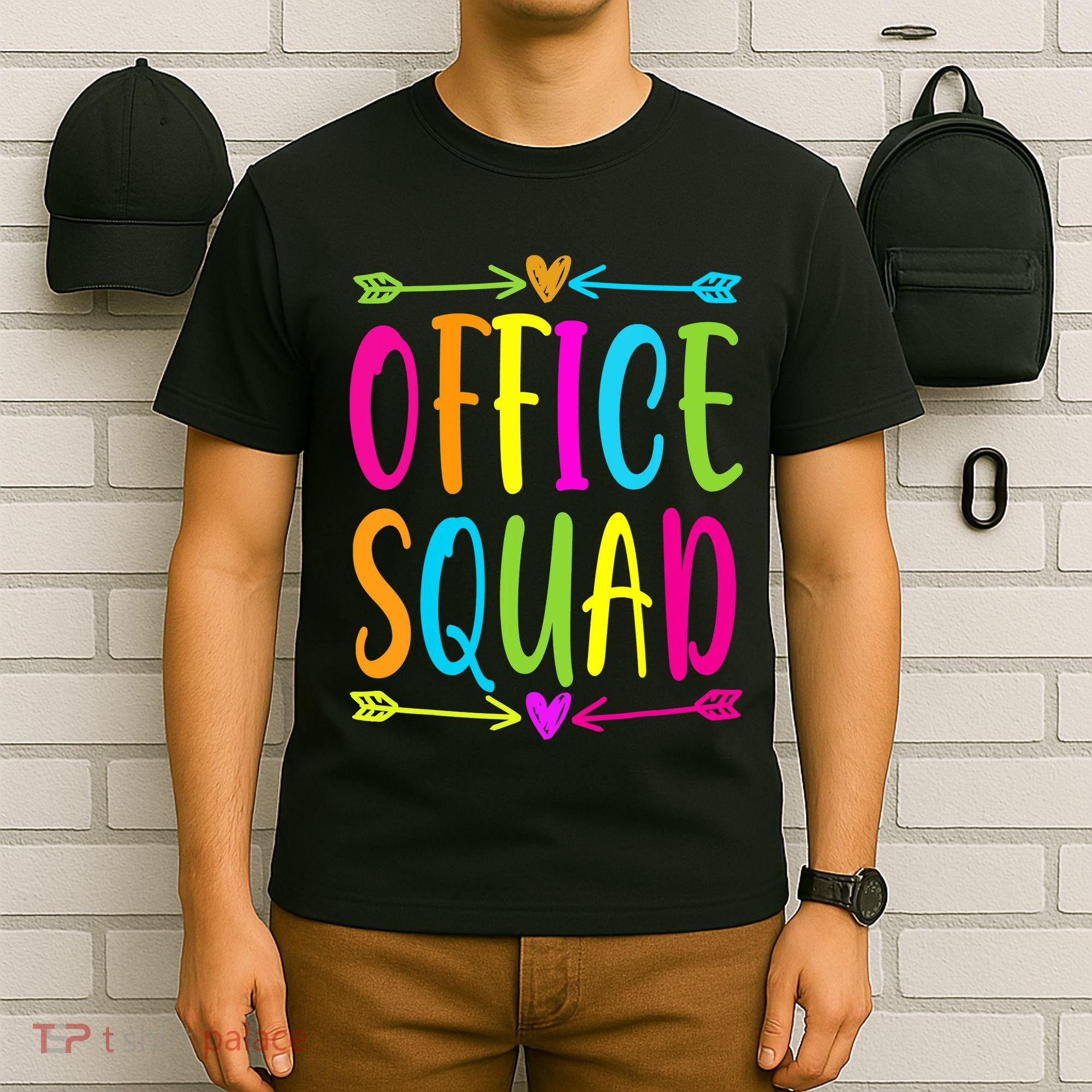 Office Squad Administrative Assistant Admin School Secretary T-Shirt